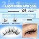 thumbnail image 4 of Kit de extensión de pestañas Mavphnee Cat Eye Lash Clusters Manga, 4 of 8