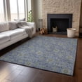 thumbnail image 6 of Addison Rugs Mayfield Washable Transitional Floral Denim Rectangle Rug, 2'6" x 3'10", 6 of 6