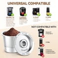 thumbnail image 4 of Cápsulas de café reutilizables K Cups CAPMESSO para Keurig 1.0, paquete de 4, 4 of 5