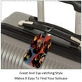 thumbnail image 3 of Square 2Pack PU Leather Dachshund Cruise Luggage Tag with Privacy Cover and Name ID Tag for Travel Handbags Backpacks Luggage Tags, 3 of 6