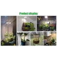 thumbnail image 4 of 4X Luz de Cultivo, Luz LED de Espectro para Plantas de Interior, Luz de Cultivo de Ajustable para el Crecimiento de Flores y Plantas Bonsái, 4 of 5