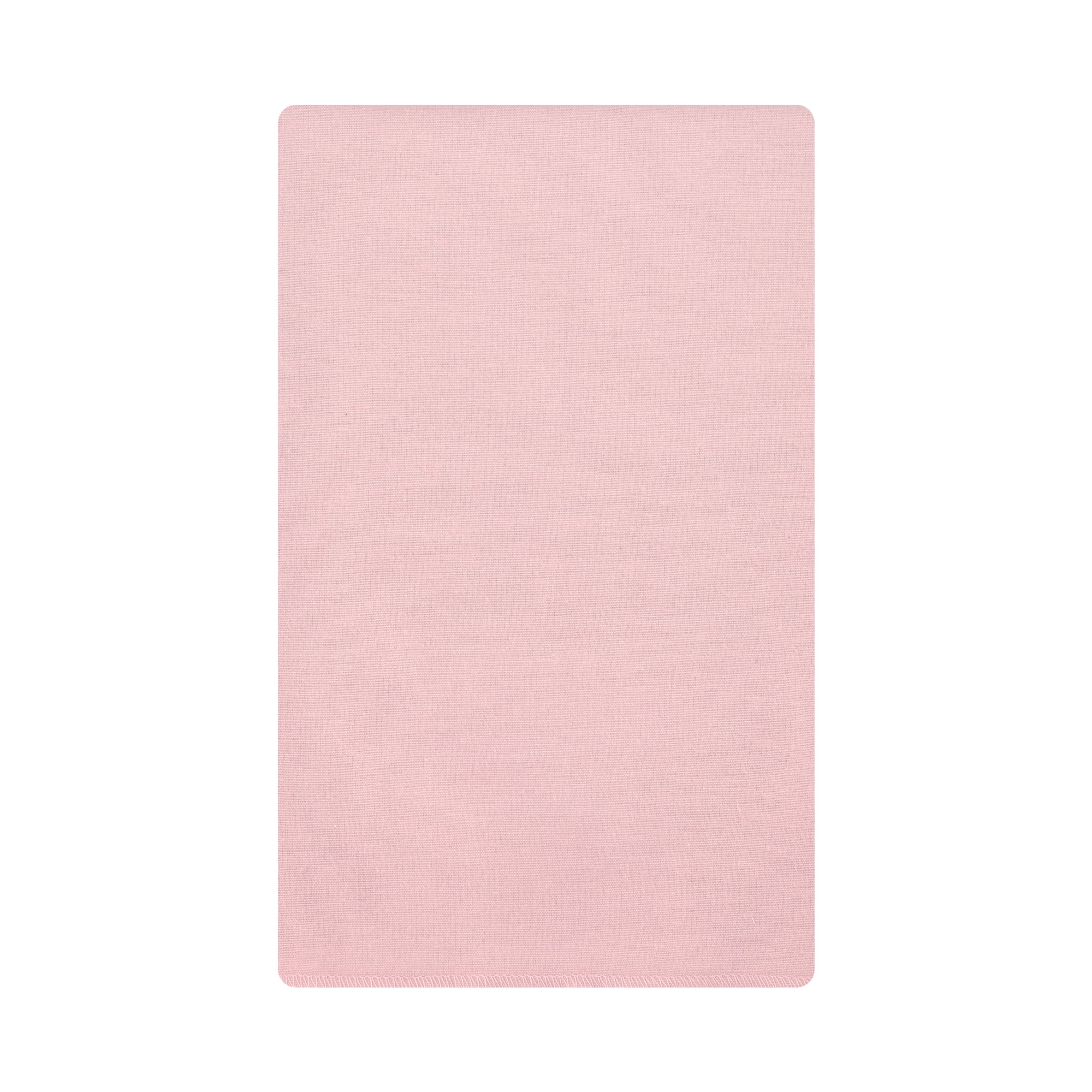 Hudson Baby Girl Cotton Polyester Flannel Burp Cloths 10-Pack, Soft Pink Floral, One Size