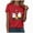 Red, variant on TOWED22 Halloween Teacher Shirts for Women Ghost Reading Book T-Shirt Casual Fall Teacher Tee Tops(Black,S)