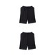 thumbnail image 3 of Qarigey Pantalones cortos de verano para hombre, pantalones cortos informales para dormitorio, pantalones de dormir elásticos ajustables SG 2piezas, 3 of 6