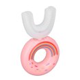 thumbnail image 4 of Cepillo de dientes para niños, cepillo de dientes en forma de U para niños, cepillo de dientes en forma de U para niños, cepillo de dientes de silicona en forma de U, resistente y resistente, 4 of 8