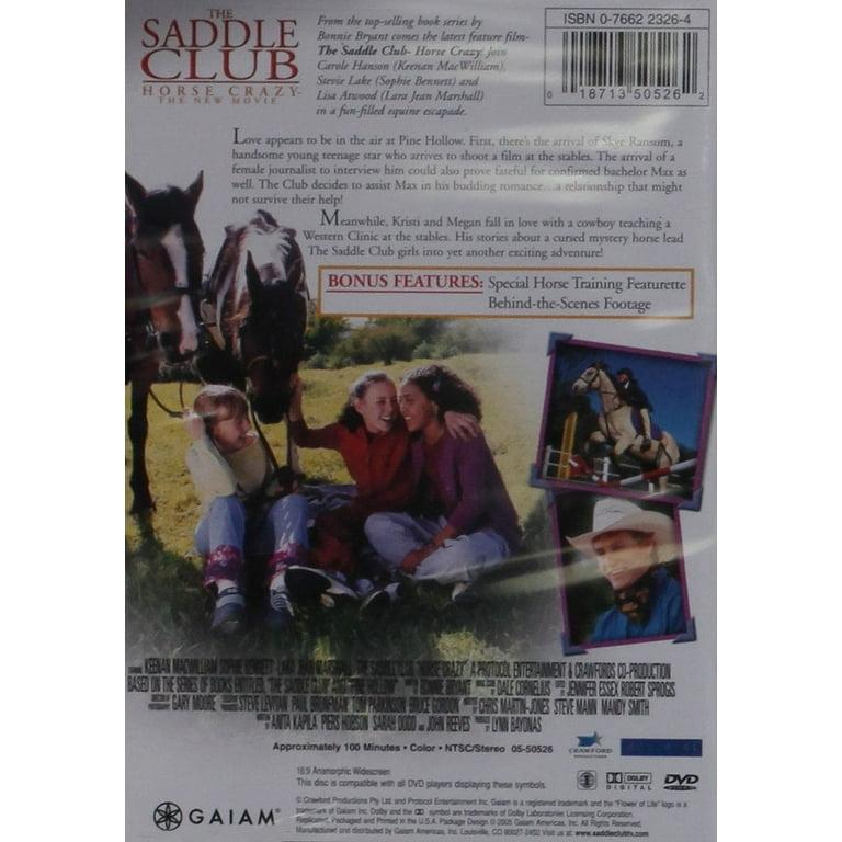The Saddle Club: Horse Crazy (DVD) - Walmart.com