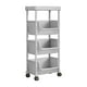 thumbnail image 2 of Muebles de oficina para el hogar, estante de almacenamiento de escritorio, escritorio móvil de pie para dormitorio, carrito debajo de la mesa, estantería pequeña Simples con ruedas, estante de almacen, 2 of 6