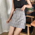 thumbnail image 4 of Vintage Midi Skirt Summer Women's Casual High Waist Pleated A-line School Dress, 4 of 6