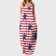 thumbnail image 2 of Maxi vestidos de mujer verano casual cuello en V sin mangas vacaciones playa bolsillos vestido largo Fridja hjkh6964, 2 of 5