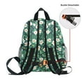 thumbnail image 5 of FORMRS School Backpack with Front Zippered Pocket 12" Student Travel Daypack, Small White Flowers, 5 of 6