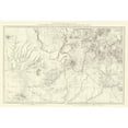 thumbnail image 3 of USGS 14x11 Black Modern Framed Museum Art Print Titled - Southwest Colorado New Mexico - USGS 1881, 3 of 5
