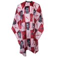 thumbnail image 2 of champú impermeable para el cabello, peluquero, de peluquería, paño rojo Zulema Barber Cutting Cape, 2 of 7