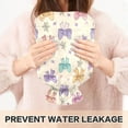 thumbnail image 5 of 2L Hot Water Bottle with Soft Velvet Cover PVC Hot Water Bag for Pain Relief Long-Lasting Warmth Colorful Bow Pattern, 5 of 8