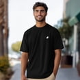 thumbnail image 3 of Dalix Ghost Midweight Embroidered Cotton Tee Jersey Mens in Black 2XL XX-Large, 3 of 5