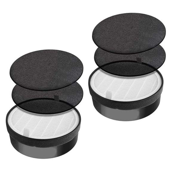 MD1-0039 Replacement Filter Compatible with CYLO50 CYLO51 QUBE50 ,2-Pack H13 True HEPA Activated Carbon Pre-Filters