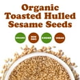 thumbnail image 4 of Organic Toasted Hulled Sesame Seeds, 4 Pounds – No-GMO, Vegan, Kosher, Bulk – by Food to Live, 4 of 7
