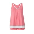 thumbnail image 5 of Secret Treasures Women’s Sleepwear 2-Piece Knit Tank and Shorty Boxer Pajama Set, XS-3X, 5 of 6