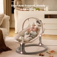 thumbnail image 3 of Momcozy Mecerna Eléctrica 2 en 1 - Sistema de Soporte de Brazos Dual con Movimientos Naturales, Caqui, 3 of 9