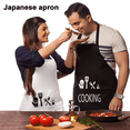 thumbnail image 5 of Juego de delantales, juego de regalo para parejas de cocina para compromisos, bodas, aniversarios y más, 2 piezas, talla única, 5 of 5