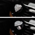 thumbnail image 4 of TOMALL Bling - Cubierta para botón de arranque de motor de coche, diseño de diamante interior de cristal, botón de arranque, pegatina de anillo, accesorios brillantes, botón de encendido con forma de, 4 of 5