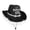 Black, variant on Western Cowboy Hat for Women and Men Super Shiny Dazzling Colorful Western Cowboy Hat for Birthday Parties Celebrations Stage Shows and Holiday Events