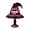 Purple, variant on Halloween Decor Witch Hat Lamp, LED Halloween Night Light, Halloween Decorations Indoor, Witchy Decor for Shelf Mantel Table, Gothic Home Decoration