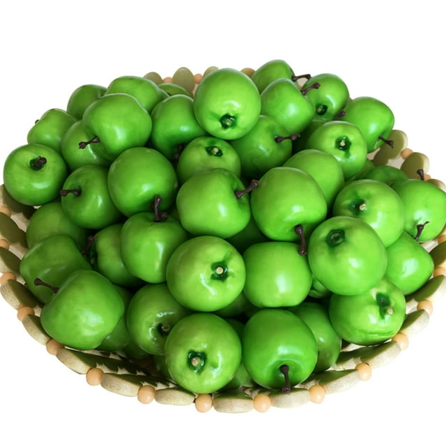 25 Pcs Pommes Artificielles Mini Jolies Fruits Décoratifs Fruits Artificiels Accessoire Photo