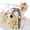 Light Brown, variant on Rechargeable Interactive Dog Toy Motion Activated Vibrating Bouncing Jump Ball Bit Resistant Squeaky Wiggle Plush Toy
