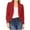 Red Womens Blazers, variant on BSDJILFG Women Blazer Plus Size New Open Front Cardigan Long Sleeve Round Hem Kimonos Cropped Fall Jackets,Sizes S-5XL
