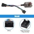 thumbnail image 4 of 1 Unidad Agregue un Amp Amplificador Cable Arnés a Sistema Fábrica Radio, 4 of 7