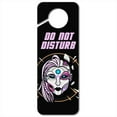 thumbnail image 1 of Cyborg Android Robot Science Woman Face Plastic Door Knob Hanger Sign, 1 of 6