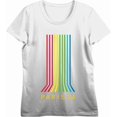 thumbnail image 4 of Vintage Rainbow Women's Crew Neck Short Sleeve Crop Tee, 4 of 6