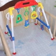 thumbnail image 1 of Musical Fitness Frame, Plastic Ring Bell Fitness Frame Toy 2 Button Battery  For Home Play For 3+ Months Old Children Musical Fitness Frame, 1 of 8