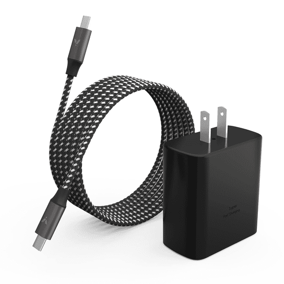 can PPS PD USB-C Super Fast Charger with 6.6FT Cable for Samsung Galaxy S22-S26 Ultra