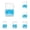 Sky Blue 6PCS, variant on Interdental Brush Slim Braces Flossers Effective Tooth Tool For Adults Children Care