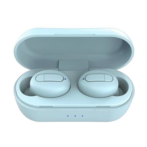 Wireless Earbud 5.0 Wireless Earbuds With Charging Case Stereo Headphones Low Power Noise Reduction Built In Mic Headset Premium Sound With Deep Bass For Sport/Work Bluetooth Earphones on Clearance