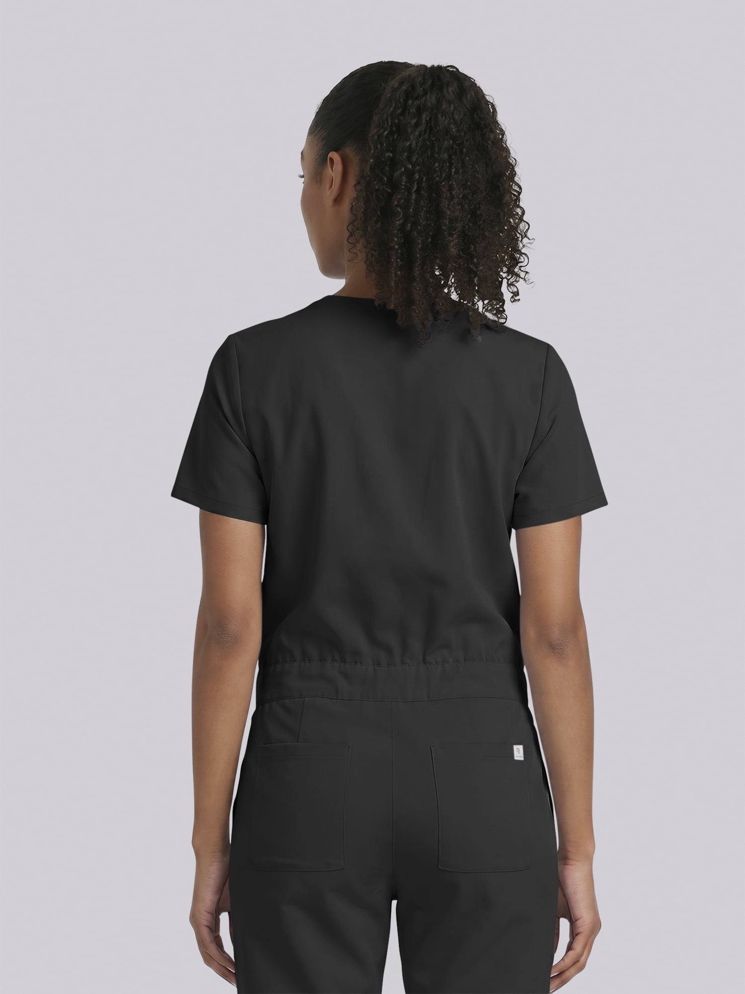 Scrubstar Ultimate Women’s Antimicrobial Drawstring Straight Leg Scrub Jumpsuit, Sizes XS–2XL