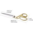 thumbnail image 3 of Ribbon Cutting Scissors Giant Scissors Large Scissors for Ribbon Cutting Ceremony Gold Scissors for Ribbon Cutting Professional Scissors for Fabric Heavy Duty Scissors for Cutting Plastic Cardboard, 3 of 7