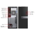 thumbnail image 3 of Dell OptiPlex 5050 Mini Tour Ordinateur - Intel core i7 6700 3.4GHz - 16 Go DDR4 RAM 1 To Disque Dur à État Solide - Windows 10 Professionnel - Clavier, WiFi, Souris, 64bit - Remis à Neuf, 3 of 3