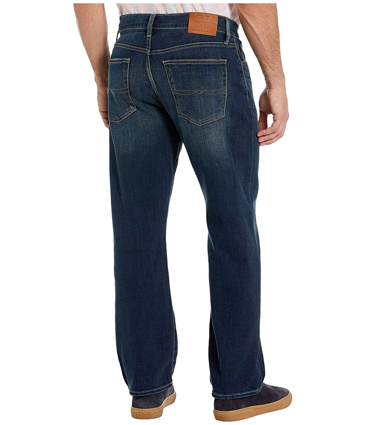 Lucky Brand - Lucky Brand 181 Relaxed Straight Jeans in Balsam Balsam ...