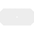 thumbnail image 4 of 26"W x 13"H x 1"ID x 9"C x 1"P Emerald Architectural Grade PVC Contemporary Ceiling Medallion, 4 of 11