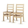 thumbnail image 1 of Foundations Little Innovators 2 Pack Kids School Chairs, Fully Assembled (14 inch height), 1 of 7