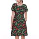 thumbnail image 1 of Easygdp Strawberry para Vestido Transpirable de Mujer, Vestido Suelto de Manga Corta con Pliegues y Bolsillos para el Verano, 1 of 6