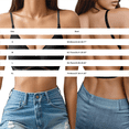 thumbnail image 3 of Backless Bra for Women,Low Back Bra,Halter Bra,Bra for Backless Dress Padded Low Cut Seamless V Neck Criss-Cross Multiway Convertible Bras Invisible Full Coverage Wireless Straps Comfort Bra White L, 3 of 6