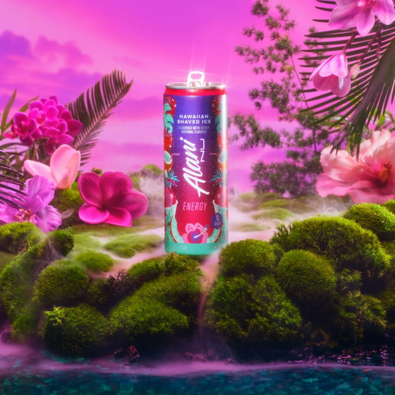 Alani Nu Energy Drinks Strawberry Sunrise, Watermelon Wave, Hawaian Shaved Ice Variety Pack | Sugar Free, Low Calorie Energy Drinks 6 Cans Total (12 fl oz Each) 6 Pack