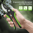 thumbnail image 4 of Huepar 8 inch Professional Hand Pruner with SK5 Sharp Precision Steel Blade Plant Pruning Scissors Gardening Pruning Shears Tools, 4 of 8