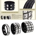 thumbnail image 3 of 2x 3 Piezas de Pulseras con para Hombre, Brazalete con , Brazalete Gótico con Remaches para de , Disfraz de Cosplay 2 piezas, 3 of 10