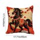 thumbnail image 2 of Estándares de Almohada Tamaño Estándar Algodón, 17.7x17.7 Pulgadas Cubiertas de Almohada Decorativas con Tela Suave, Estándares de Almohada con Cremallera Tamaño Estándar, Cremallera Oculta para la De, 2 of 7