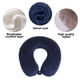 thumbnail image 3 of Almohada del viaje de la espuma de la memoria, forma cómoda de la almohada U del cuello del viaje, 3 of 5
