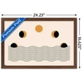 thumbnail image 3 of Abstract Moon Phases Wall Poster, 14.725" x 22.375", Framed, 3 of 3